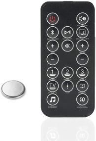 img 4 attached to 🎛️ Loyeenha Remote Control for JBL Boost TV and JBL Cinema SB450 Soundbar - High-quality Coin Battery Included