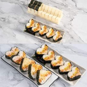 img 1 attached to 🍣 Off White Complete Sushi Making Kit