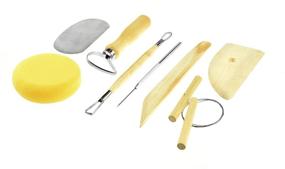 img 4 attached to 🏺 Enhance Your Pottery Craftsmanship with SE 8-Piece Pottery Tool Set - 4PT8
