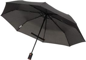 img 4 attached to TAHARI Automatic Compact Umbrella Contour Umbrellas
