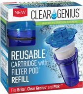 reusable cartridge filter by clear genius logo