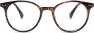 👓 vintage round eyeglasses sj2113 by sojos - blue light blocking glasses for women and men logo