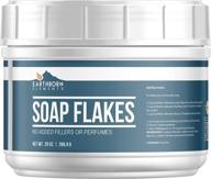 coconut-based unscented soap flakes (1.5 lb) - diy liquid or powdered laundry detergent solution logo