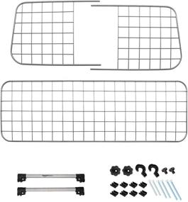 img 2 attached to AmazonBasics Adjustable Dog Car Barrier Dogs