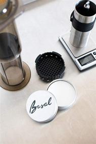 img 1 attached to 🔍 Enhance AeroPress Filter Care with the Basal Aero Filter Jar