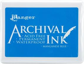 img 1 attached to 🖌️ Ranger A3P 30539 Archival Inkpad Manganese: Long-Lasting and High-Quality Stamp Ink for Artists and Craftsmen