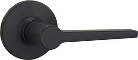 img 3 attached to Matte Black Manchester Dummy Door Lever by Amazon Basics