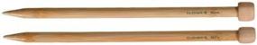 img 3 attached to Knitting needle, Single Point, Takumi 9-Inch, Clover 3011-15, Size 15 - Прочный и точный ремесленный инструмент