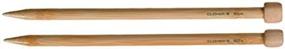 img 2 attached to Knitting needle, Single Point, Takumi 9-Inch, Clover 3011-15, Size 15 - Прочный и точный ремесленный инструмент