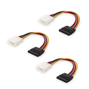 img 4 attached to 💡 Maximize Power Efficiency with Cable Matters 3 Pack Molex Power Solutions