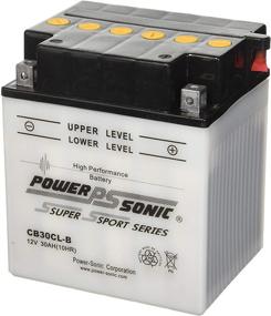img 1 attached to Power Sonic CB30CL B Conventional Powersport Battery