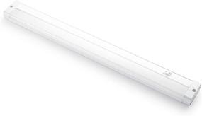 img 4 attached to 💡 Bodled LED Strip Lights for Under Cabinet - Ultra-Slim LED Bar Fixtures with On/Off Switch - 6 Sizes (24")