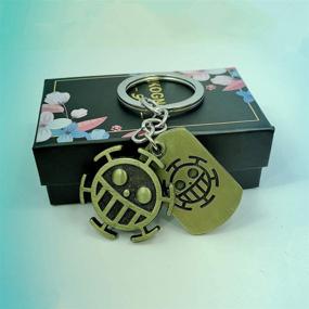 img 2 attached to KOGNGU Trafalgar Portgas Keychain Cosplay Men's Accessories