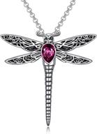 dragonfly necklace sterling memorial cremation boys' jewelry logo