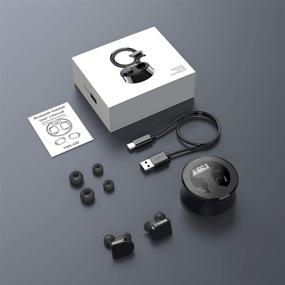 img 1 attached to Wireless Bluetooth Charging Waterproof Microphone Headphones in Earbud Headphones