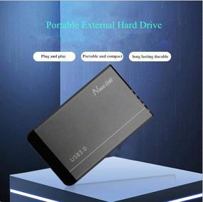 img 3 attached to 750 ГБ USB3.0 Переносной Внешний Жесткий Диск: Портативное хранилище для ПК, Mac, Xbox, PS4 - Серый