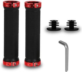 img 2 attached to 🚲 Clevsto Bike Grips | Mountain Bicycle Grips for Bicycle Handlebar