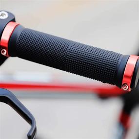 img 3 attached to 🚲 Clevsto Bike Grips | Mountain Bicycle Grips for Bicycle Handlebar