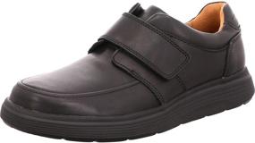 img 3 attached to Stylish and Comfortable: CLARKS Abode Strap Leather Men's Loafers & Slip-Ons