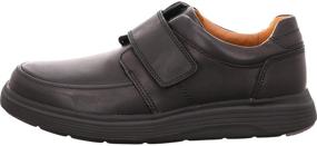 img 4 attached to Stylish and Comfortable: CLARKS Abode Strap Leather Men's Loafers & Slip-Ons