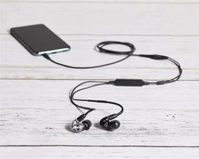 img 1 attached to Shure AONIC 4 Wired Sound Isolating Earbuds, Enhanced Audio, Dual-Driver Hybrid, Secure In-Ear Fit, Detachable Cable, Long-lasting Durability, Apple & Android Compatible - Black