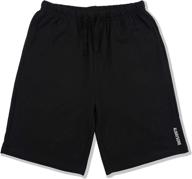 cool and comfy alwaysone cotton drawstring shorts: perfect for active boys' athletics and casual wear logo