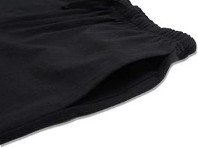 img 1 attached to Cool and Comfy ALWAYSONE Cotton Drawstring Shorts: Perfect for Active Boys' Athletics and Casual Wear