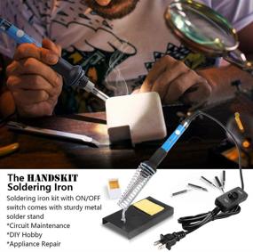 img 2 attached to Adjustable Temperature 🔧 Desoldering Tool for Electronics Soldering