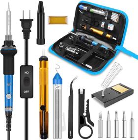 img 4 attached to Adjustable Temperature 🔧 Desoldering Tool for Electronics Soldering