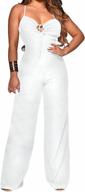 👗 aro lora women's sleeveless jumpsuit for clubwear - trendy clothing". logo