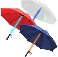 pack lightsaber umbrellas windproof flashlight логотип