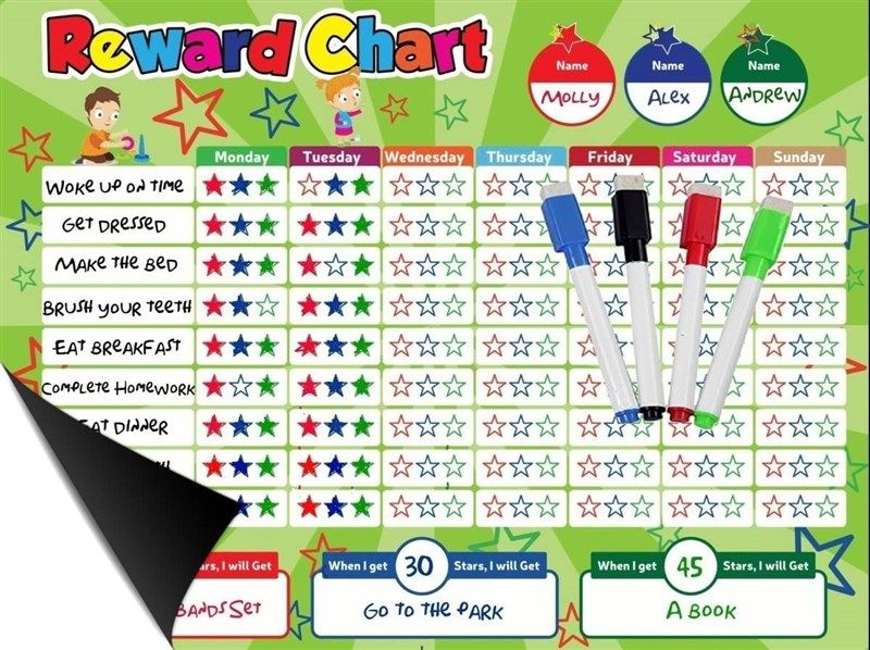 magnetic behavior multiple toddlers responsibility 로고
