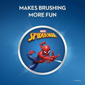 img 2 attached to 🕷️ Crest Kid's Toothpaste Pump | Marvel's Spiderman Strawberry Flavor | 4.32 Ounce