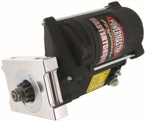 img 2 attached to ⚡️ Powermaster 9600 Str Master Infi-Clock: Chevy Universal Straight Mtg 153/168T Flyw 14:1 Black Wrinkle - Supercharged Performance Ignition System