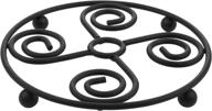 spectrum diversified scroll trivet black логотип