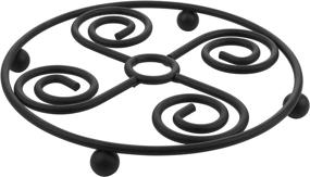 img 1 attached to Spectrum Diversified Scroll Trivet Black