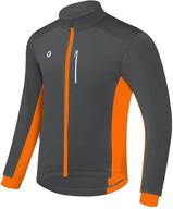 🧥 przewalski men's winter thermal cycling jacket - windproof, breathable, reflective softshell windbreaker for running and biking логотип