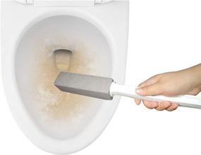 img 2 attached to Pumice Stone for Toilet Cleaning - Extra Long Handle - 2 Pack by Comfun