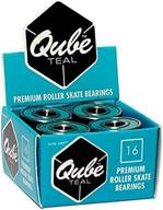 teal bearings by sure-grip qube logo