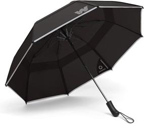 img 4 attached to 🌂 Collapsible Teflon Coated Weatherman Umbrella That Can Withstand