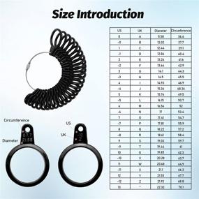 img 1 attached to 📏 Efficient Plastic Mandrel Finger Sizing Measurement Tool