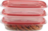 🍲 rubbermaid takealongs 4 cup tint chili rectangle food storage container, pack of 3 логотип