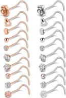 💎 women's stainless steel labret piercing jewelry by tornito - enhance your style logo