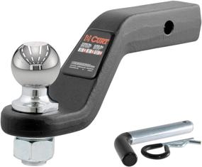 img 4 attached to CURT 45332 Trailer Hitch Mount, 2-5/16-Inch Ball & Pin, Fits 2-Inch Receiver, 15,000 lbs, 4-Inch Drop