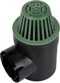 img 3 attached to 🟩 NDS Atrium Grate 6 inch - Green Plastic, Compatible with Spee-D Catch Basin Drain & 6 inch Drain Pipes & Fittings