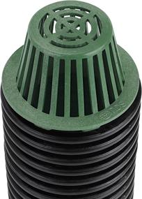 img 1 attached to 🟩 NDS Atrium Grate 6 inch - Green Plastic, Compatible with Spee-D Catch Basin Drain & 6 inch Drain Pipes & Fittings