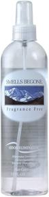 img 4 attached to 🌬️ SMELLS BEGONE Air Freshener Spray - Odor Eliminator for Smoke, Trash Cans, Pets, Cars & Boats - Fragrance Free - 12oz