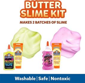 img 2 attached to 🌟 Elmer’s Glow in The Dark Butter Slime Kit - Includes Glitter Glue, Activator, 4 Count