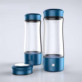 img 3 attached to Portable 4-in-1 Hydrogen Generator, Hydrogen Water Bottle for Wellness - 15 oz Capacity, Premium Borosilicate Glass