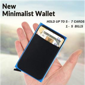 img 2 attached to Minimalist Protector Sliding Business Blocking Men's Accessories in Wallets, Card Cases & Money Organizers